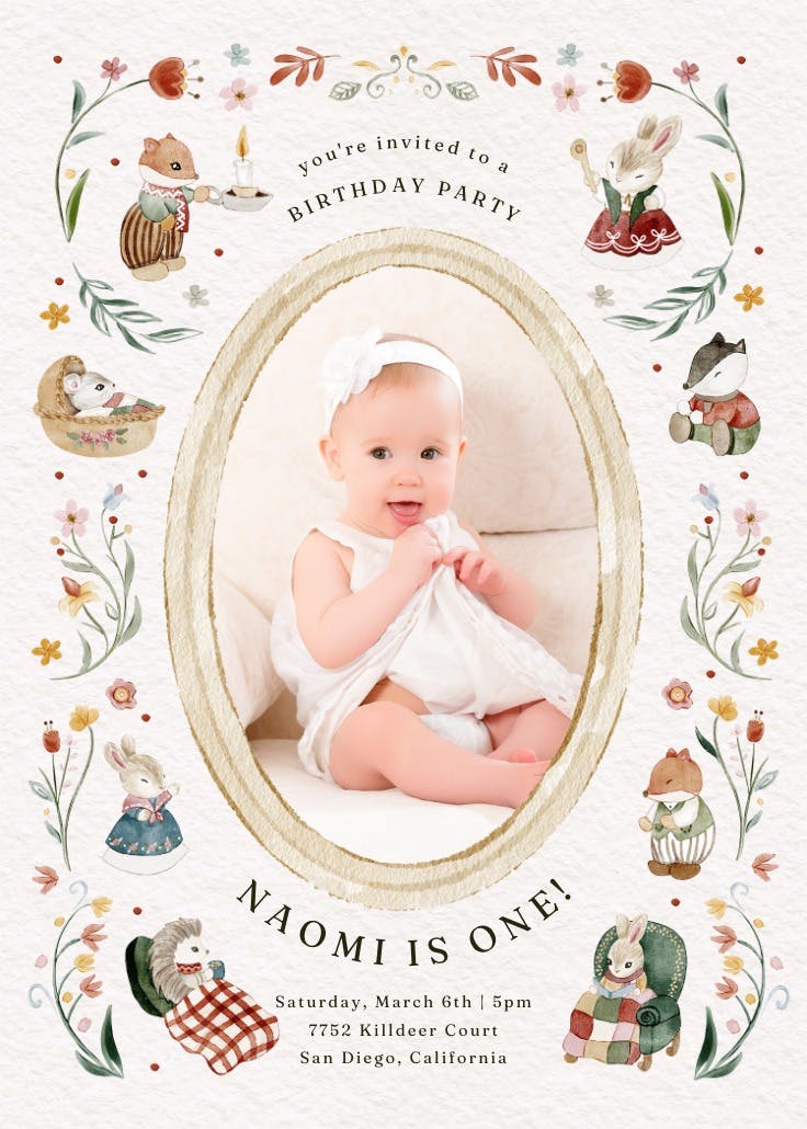 Happy hygge - party invitation